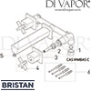 Bristan Casino Cascade Wall Mounted Basin Mixer Spares
